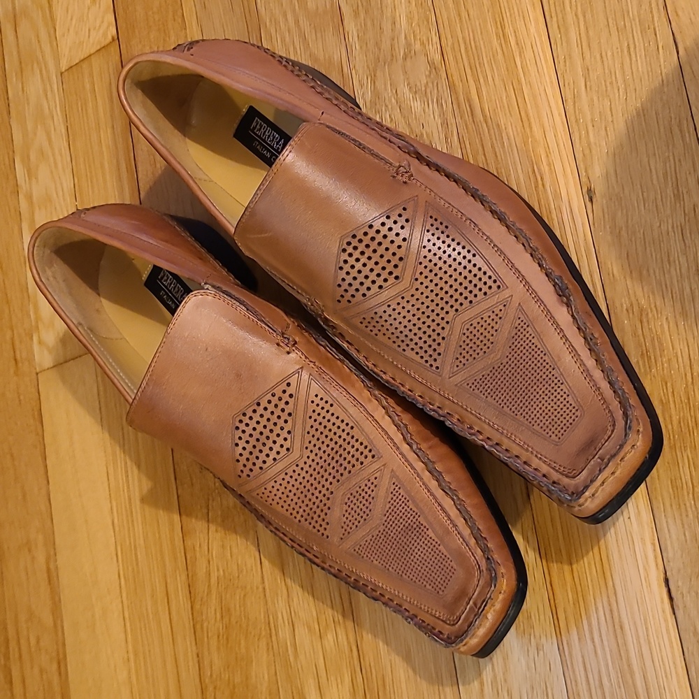 Ferrera Couture Tan Shoes [12]